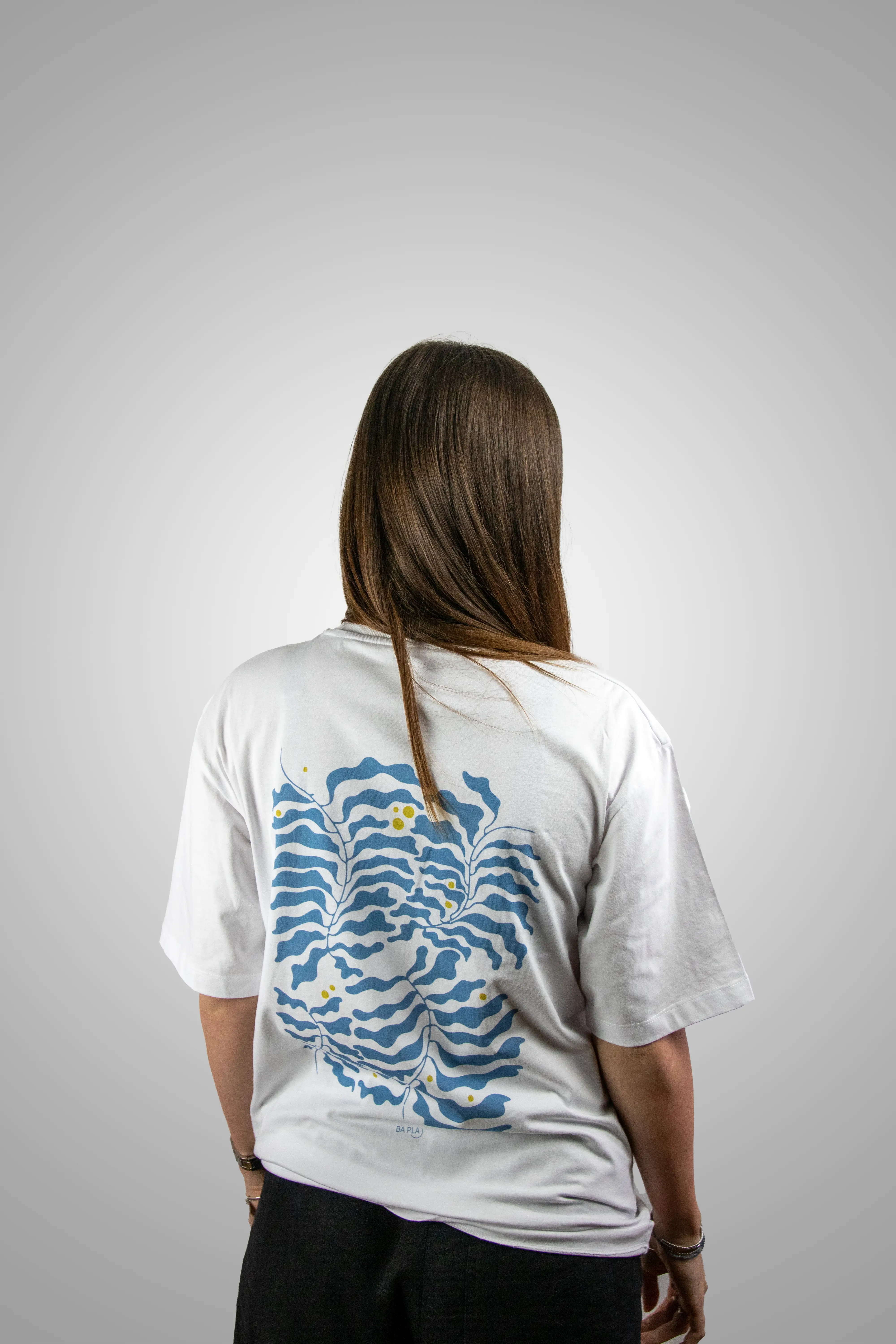 T-shirt oversize blanc