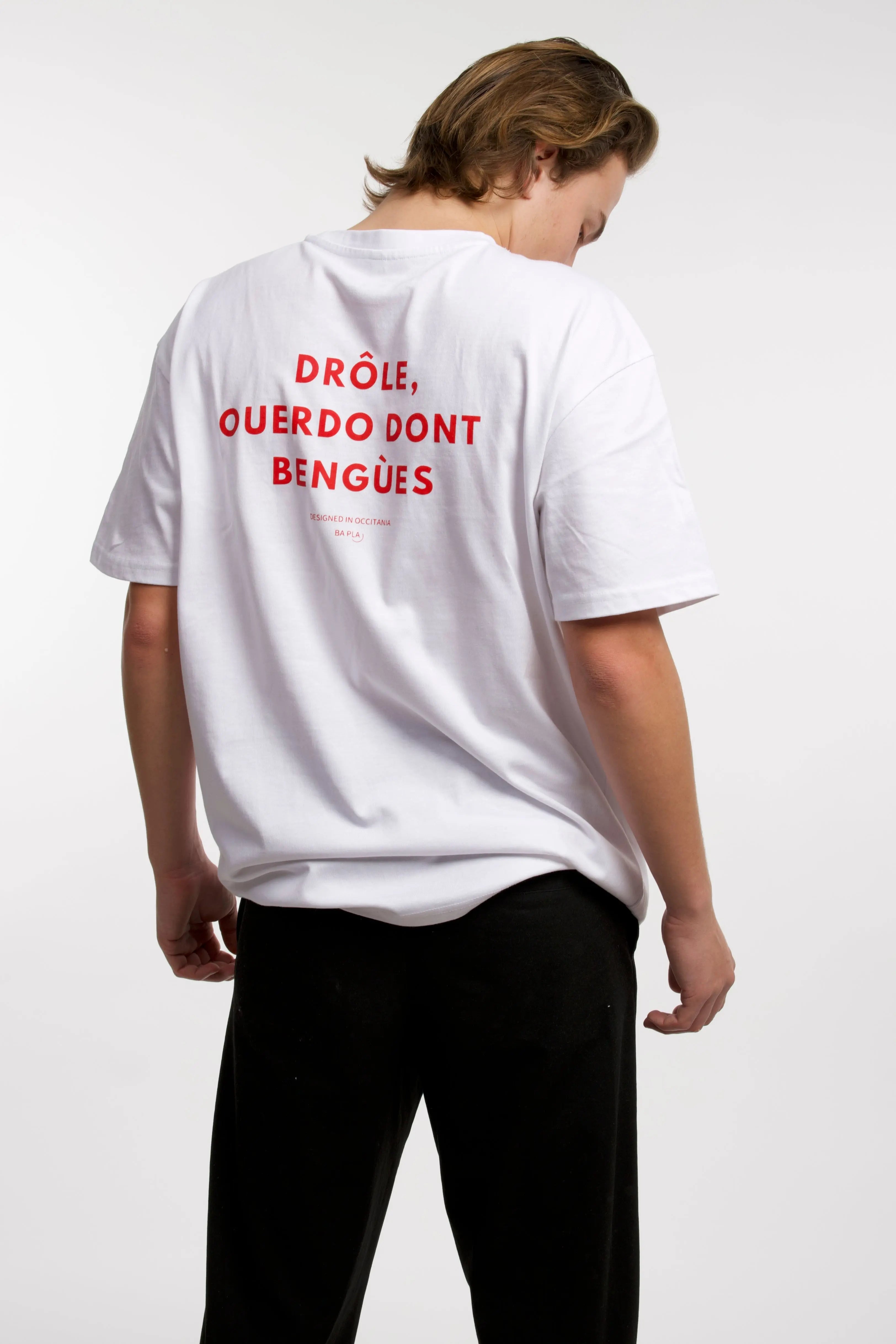 T-SHIRT LE SLOGAN Ba Pla