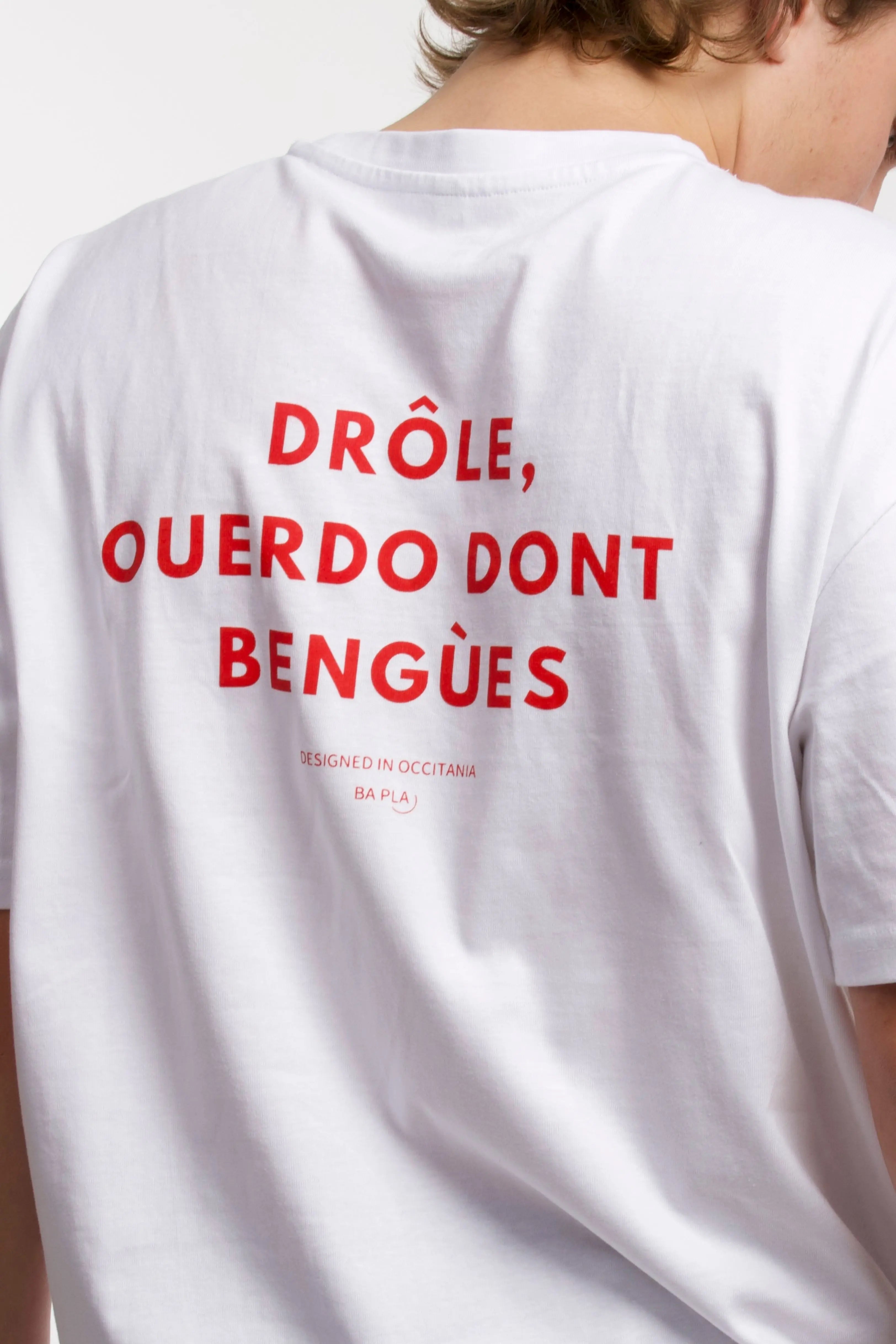 T-SHIRT LE SLOGAN Ba Pla