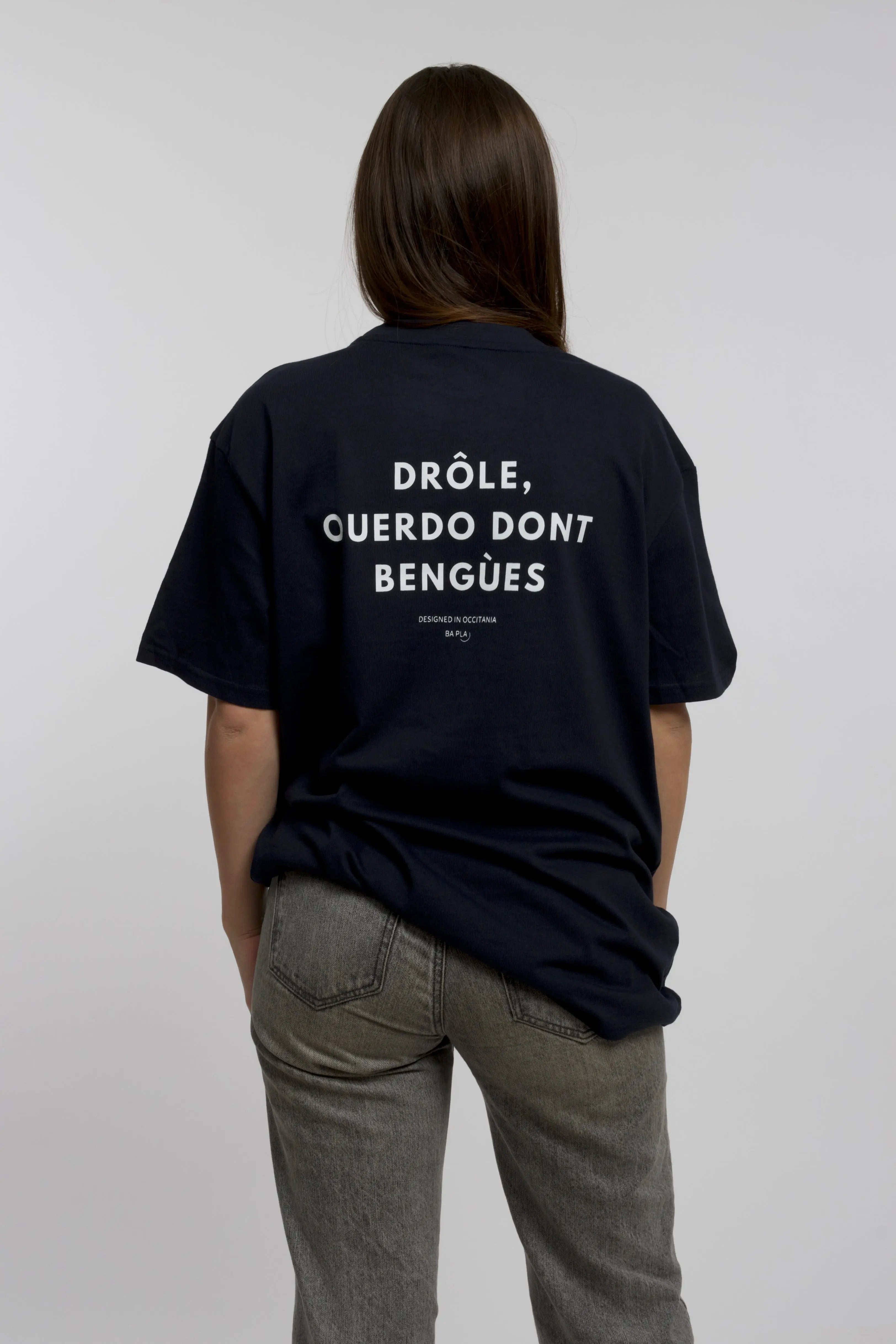 T-SHIRT LE SLOGAN Ba Pla