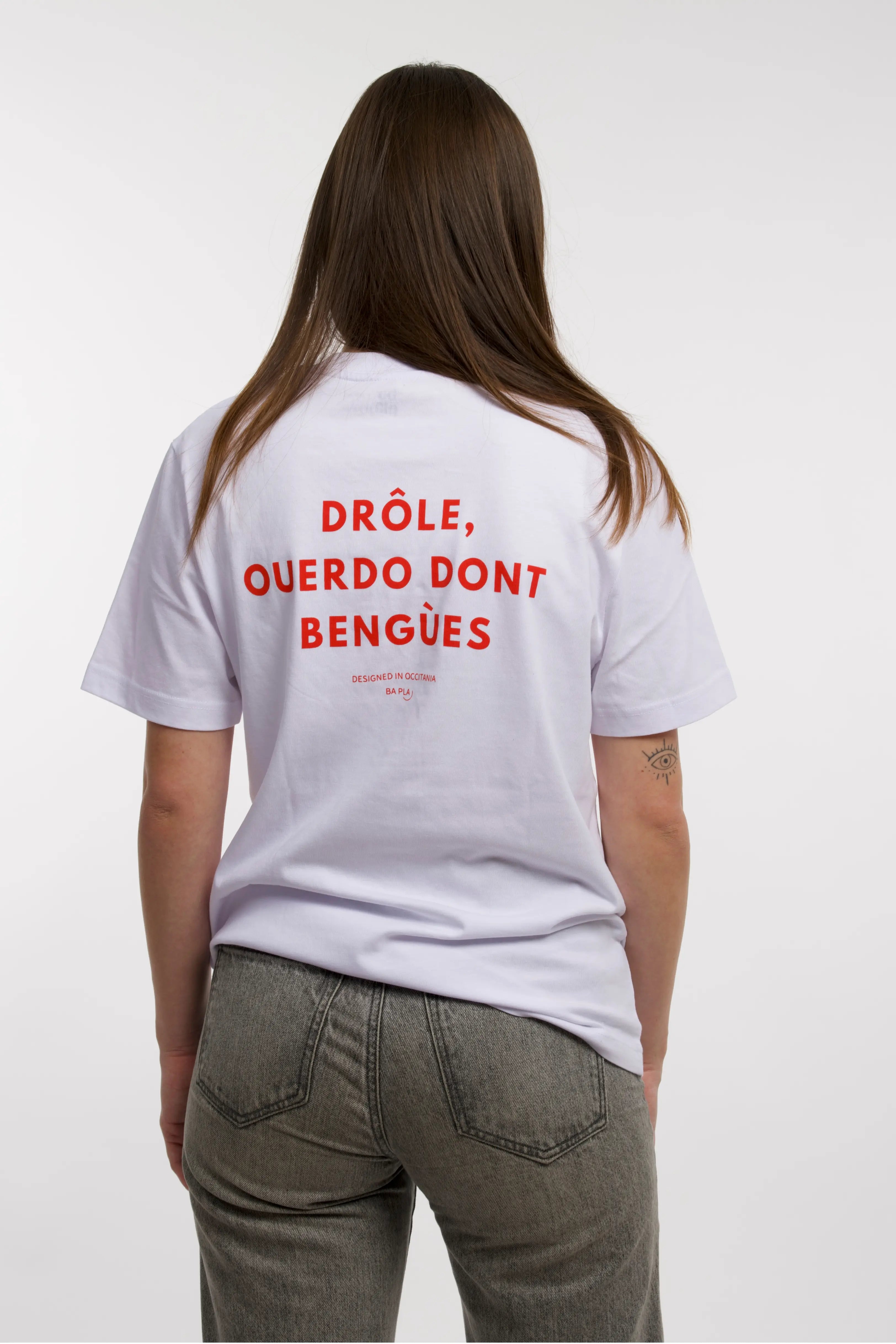 T-SHIRT LE SLOGAN Ba Pla