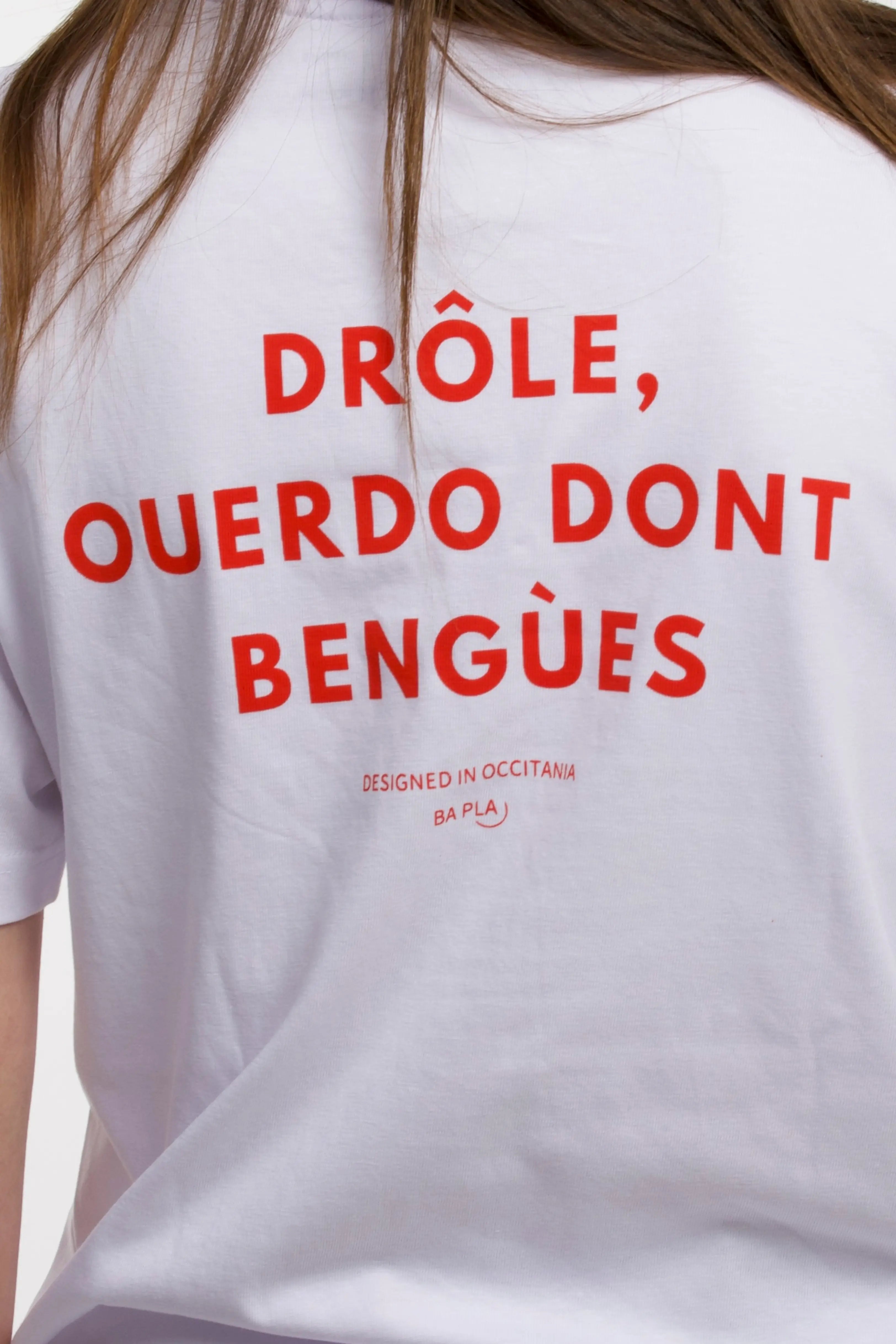T-SHIRT LE SLOGAN Ba Pla