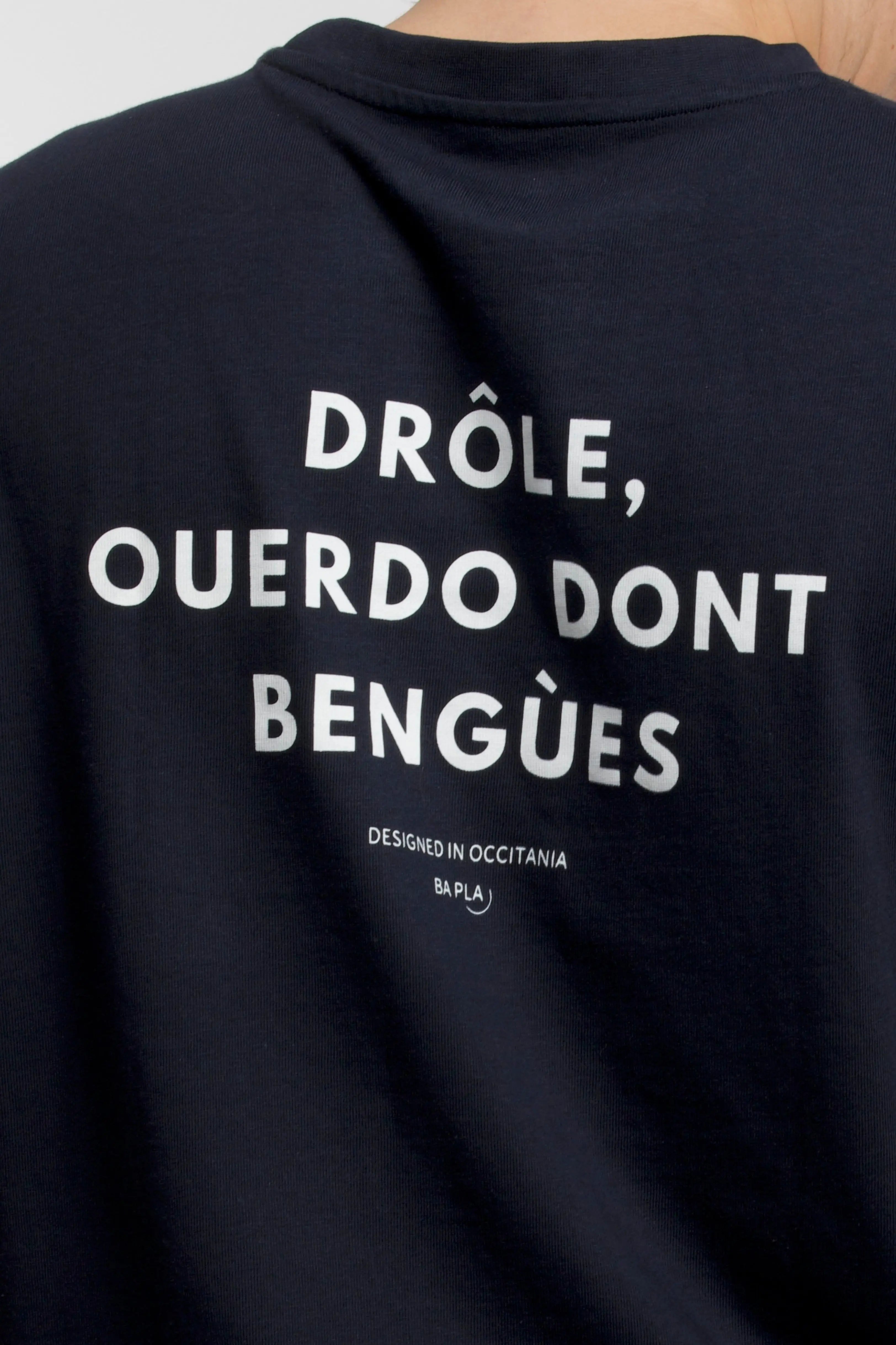 T-SHIRT LE SLOGAN Ba pla