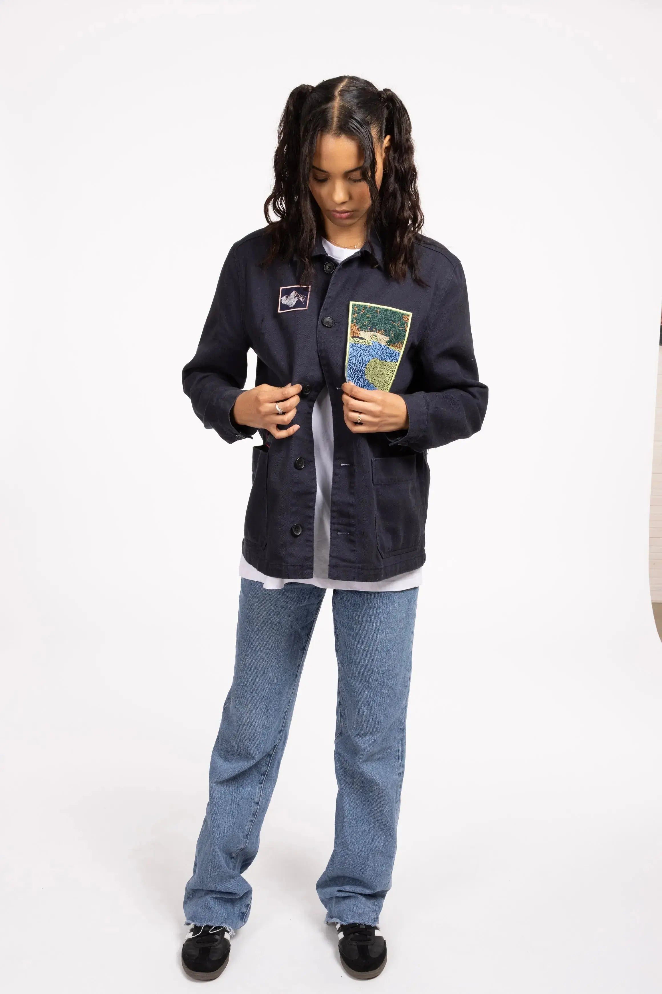 WORKER JACKET "LE MANTÈTHS" Ba Pla