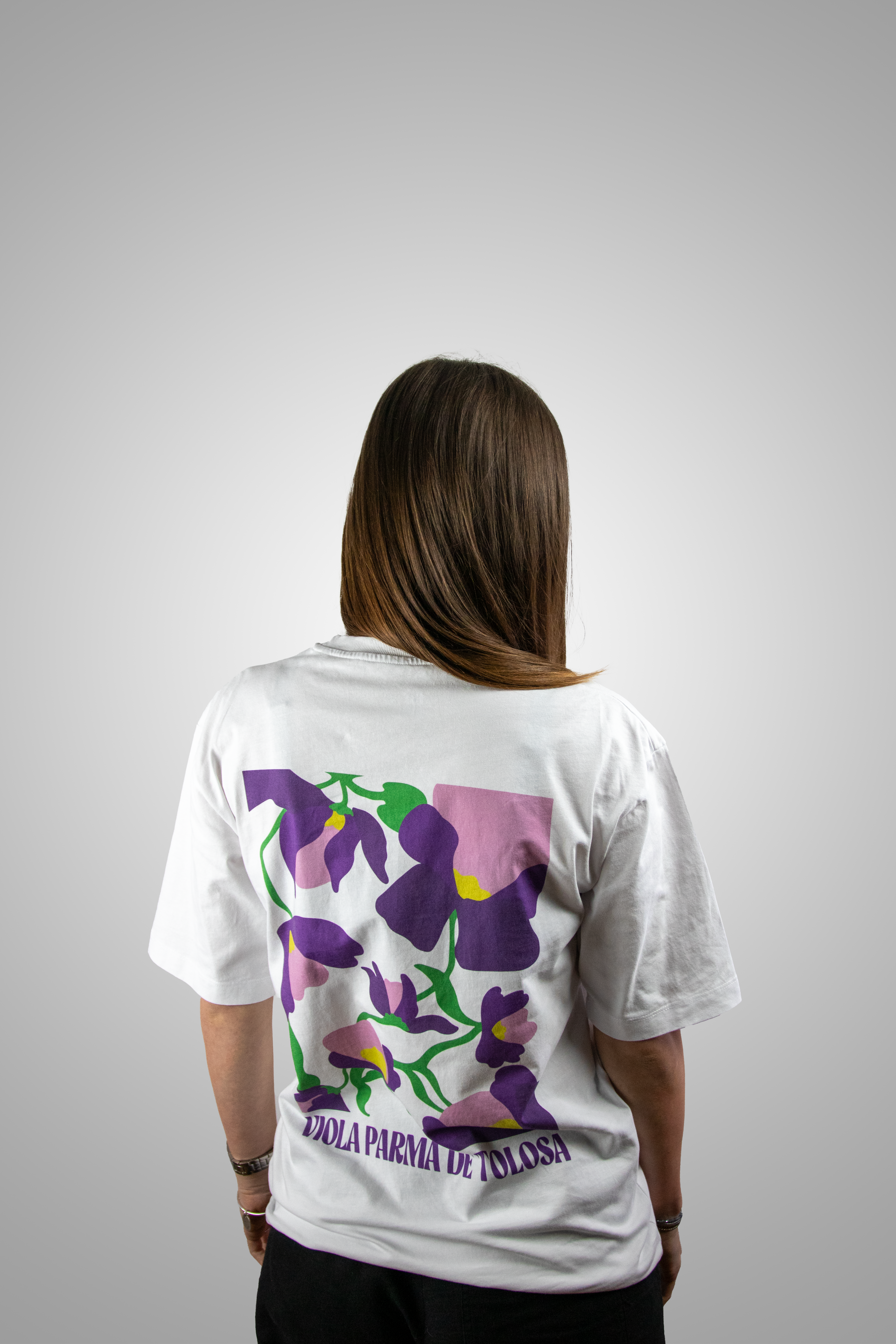 T-shirt violet femme 